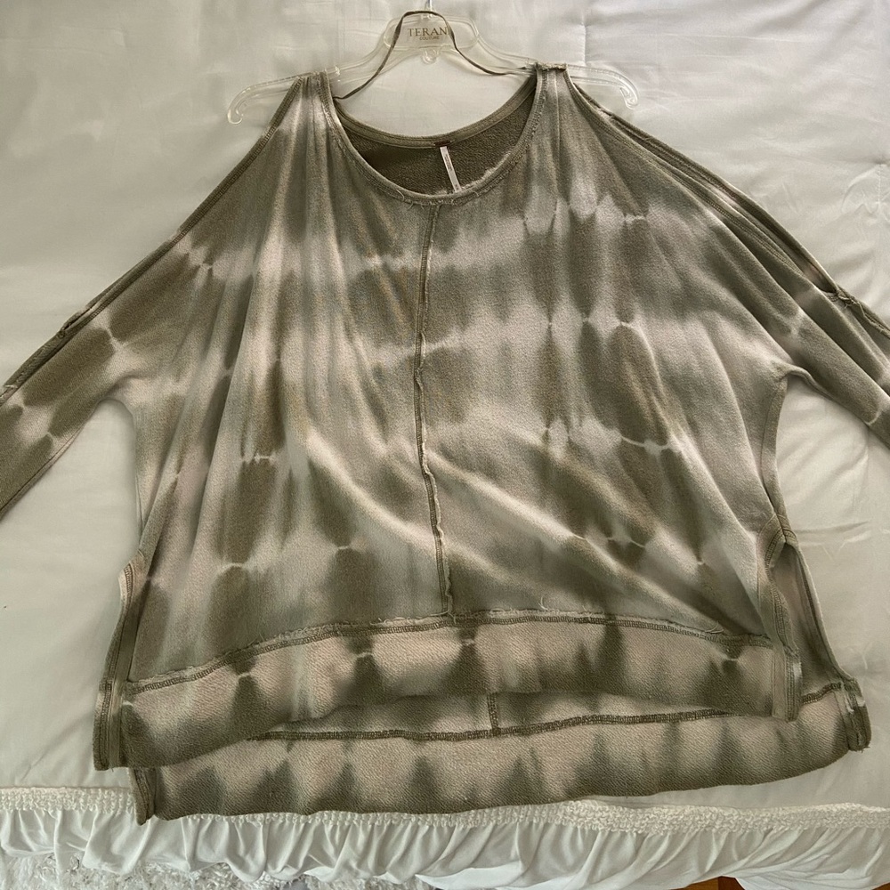 Free People tie dye sweater